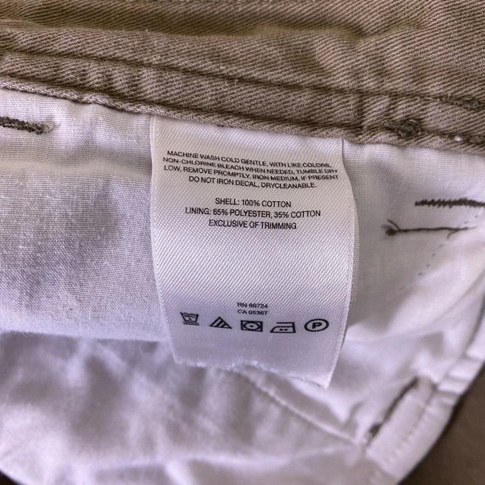 Columbia Cargo Shorts Men's Size 42w 10i Brown Omni-Shade Cotton Hiking Outdoor*